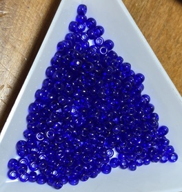 Transparant cobalt 3mm 8-151 (10g)