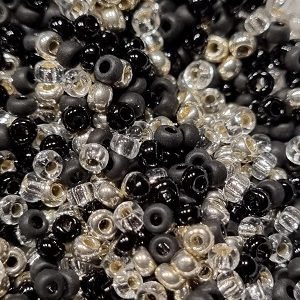 Miyuki rocaillemix Black Glamour 3mm 8/0 (5g)