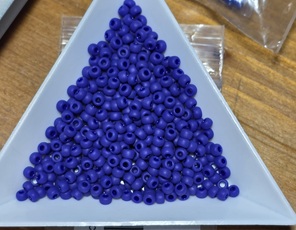 Opaque mat cobalt 3mm 8-414F (10g)