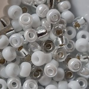 Miyuki rocaillemix Sparkling white 3mm 8/0 (5g)