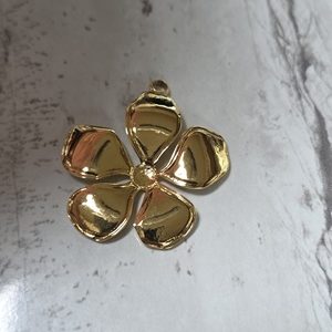 Bloem 33*29,5mm (RVS)