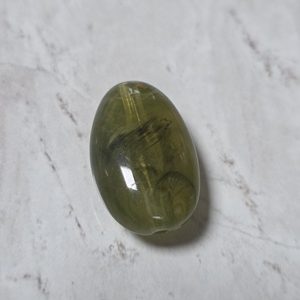 Olijfgroen ovaal 29,5*19mm