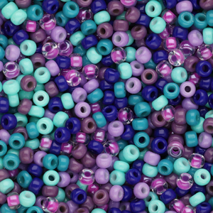 Miyuki mix Purple Mint 3mm 8/0 (5g)