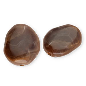 Bruin marble 24*15mm