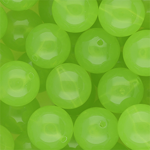 Licht groen shiny 16mm