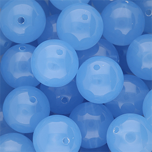 Blauw shiny 16mm