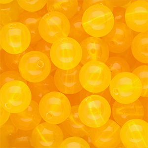 Warm geel shiny 14mm