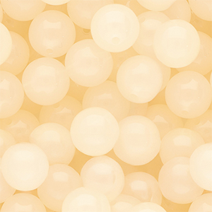 Licht perzik shiny 12mm