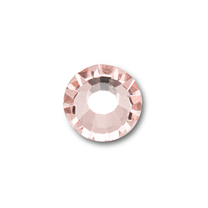 Vintage rose flatback SS34 (ca. 7mm)