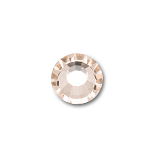 Crystal honey flat back SS30 (ca. 6mm)