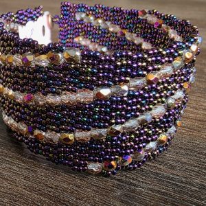 Armband Amethyst AB 22cm